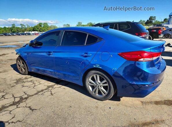 5NPD84LF6HH146208 2017 HYUNDAI ELANTRA Blue უკანა მარცხენა