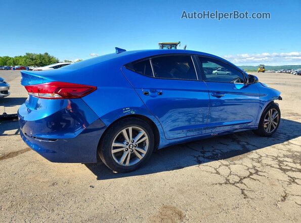 5NPD84LF6HH146208 2017 HYUNDAI ELANTRA Blue უკანა მარჯვენა