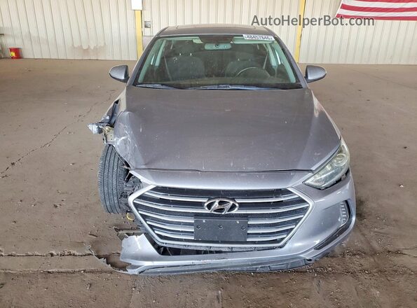 5NPD84LF6HH152025 2017 HYUNDAI ELANTRA Gray Vista frontal