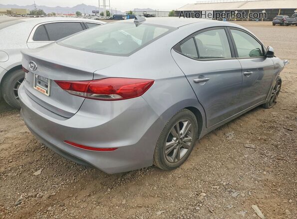 5NPD84LF6HH152025 2017 HYUNDAI ELANTRA Gray Trasero derecho