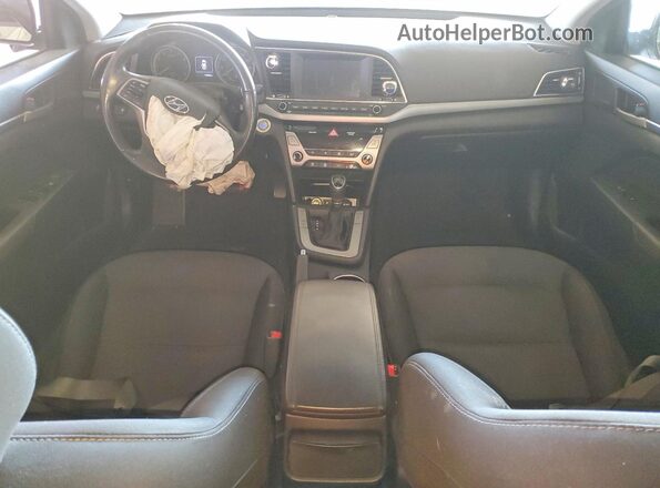 5NPD84LF6HH152025 2017 HYUNDAI ELANTRA Gray Vista del salpicadero
