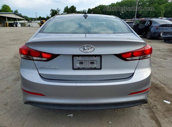 5NPD84LF6HH156592 2017 HYUNDAI ELANTRA Silver Հետևի տեսք