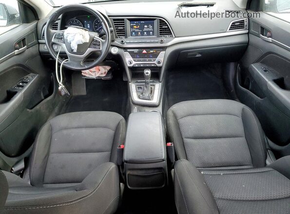 5NPD84LF6HH156592 2017 HYUNDAI ELANTRA Silver Առջևի վահանակի տեսք