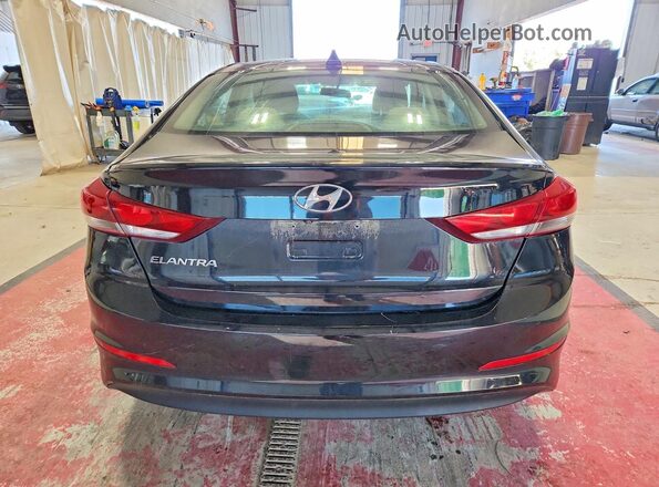 5NPD84LF6HH158181 2017 HYUNDAI ELANTRA Black Հետևի տեսք