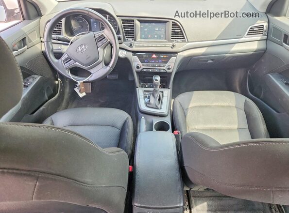 5NPD84LF6HH169861 2017 HYUNDAI ELANTRA Silver Առջևի վահանակի տեսք