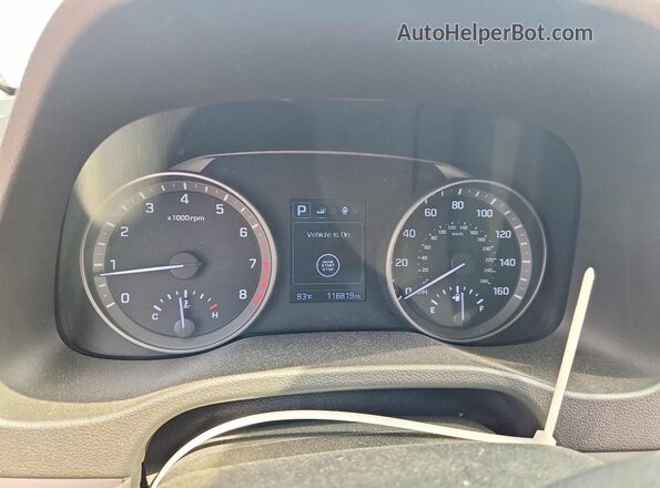 5NPD84LF6HH169861 2017 HYUNDAI ELANTRA Silver Սարքավորումների վահանակի տեսք