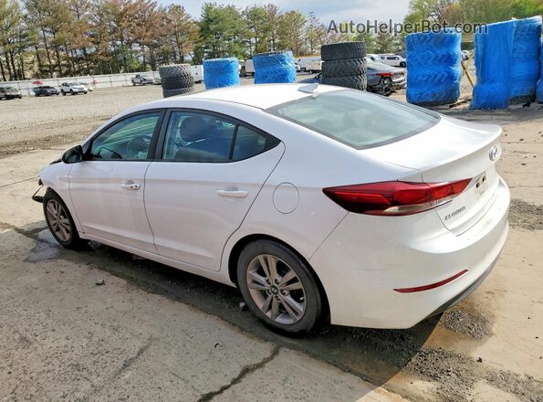 5NPD84LF6HH170721 2017 HYUNDAI ELANTRA Белый Задняя левая четверть