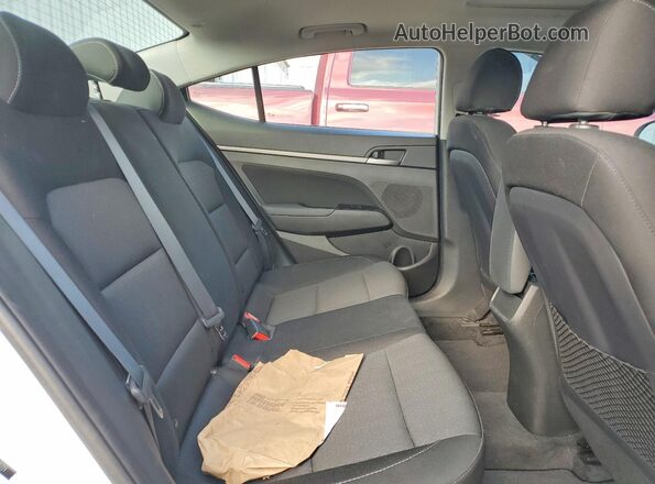 5NPD84LF6HH170721 2017 HYUNDAI ELANTRA Белый Вид задних сидений