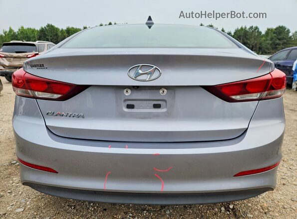 5NPD84LF6HH177670 2017 HYUNDAI ELANTRA Silver Вид ззаду