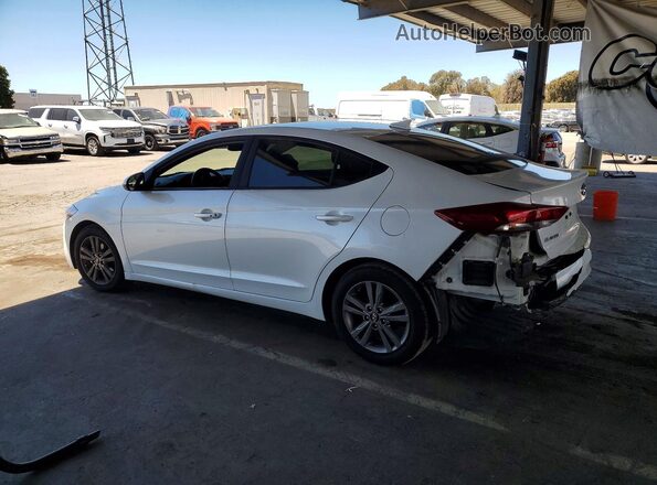 5NPD84LF6HH182593 2017 HYUNDAI ELANTRA Белый Задняя левая четверть