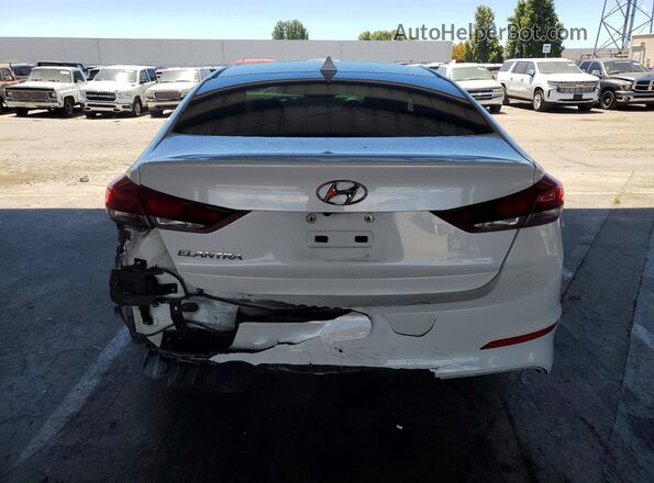 5NPD84LF6HH182593 2017 HYUNDAI ELANTRA Белый Вид сзади