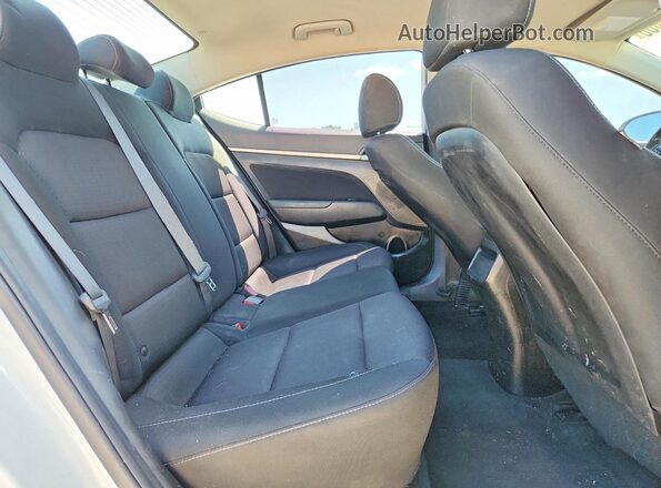 5NPD84LF6JH215842 2018 HYUNDAI ELANTRA White Rear seats view