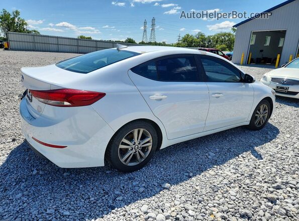 5NPD84LF6JH215842 2018 HYUNDAI ELANTRA White Rear right