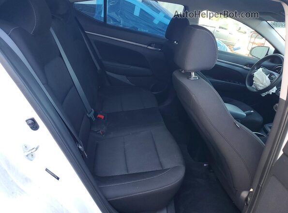 5NPD84LF6JH235539 2018 HYUNDAI ELANTRA White Vista de los asientos traseros