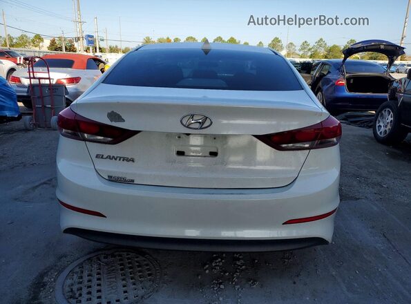 5NPD84LF6JH235539 2018 HYUNDAI ELANTRA White Vista trasera