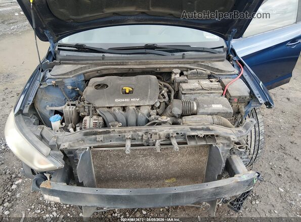 5NPD84LF6JH241471 2018 HYUNDAI ELANTRA Синий Вид сзади