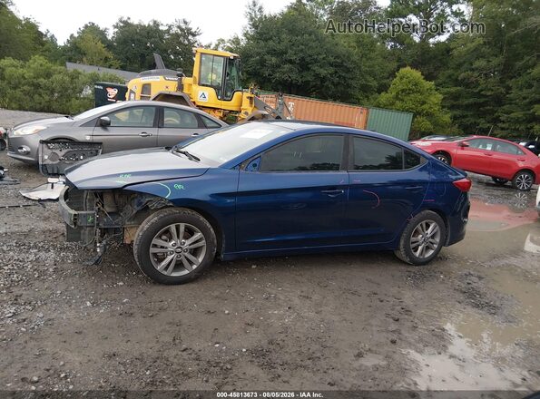 5NPD84LF6JH241471 2018 HYUNDAI ELANTRA Синий 