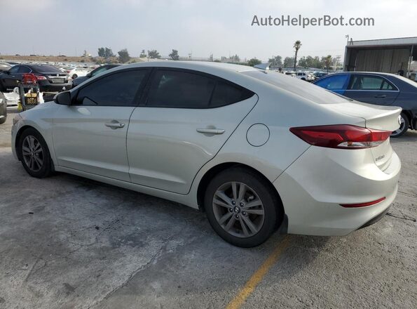 5NPD84LF6JH257475 2018 HYUNDAI ELANTRA Серебряный Вид сзади