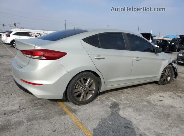 5NPD84LF6JH257475 2018 HYUNDAI ELANTRA Серебряный Вид щитка приборов