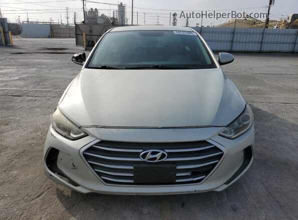 5NPD84LF6JH257475 2018 HYUNDAI ELANTRA Серебряный Вид наклейки с VIN-кодом