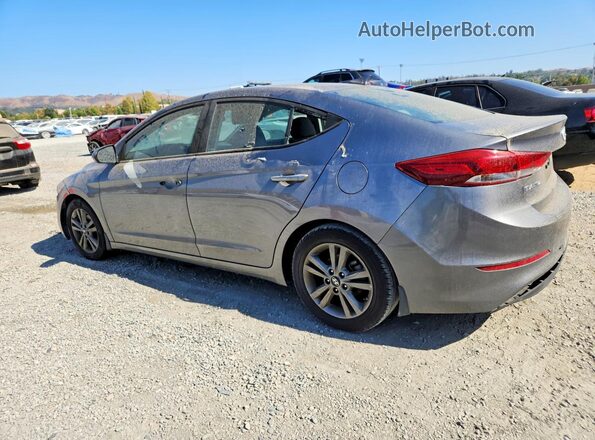 5NPD84LF6JH260232 2018 HYUNDAI ELANTRA Gray Tył lewy