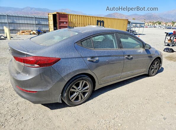 5NPD84LF6JH260232 2018 HYUNDAI ELANTRA Gray Tył prawy