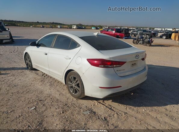 5NPD84LF6JH264488 2018 HYUNDAI ELANTRA White Задня ліва чверть