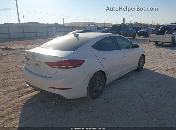 5NPD84LF6JH264488 2018 HYUNDAI ELANTRA White Задня права чверть