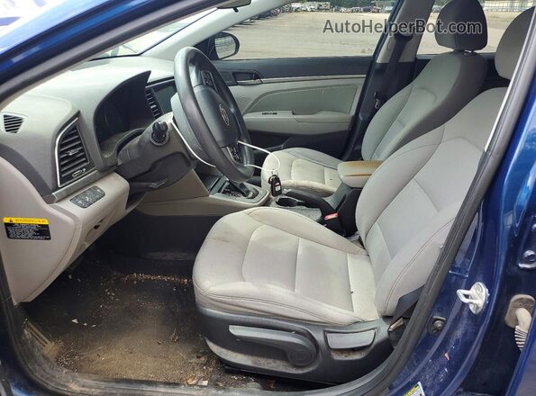 5NPD84LF6JH267715 2018 HYUNDAI ELANTRA Синий Панорамный вид салона 360°