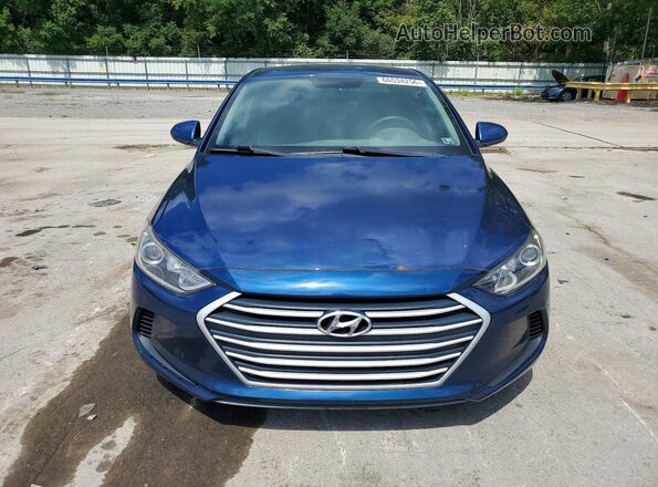 5NPD84LF6JH267715 2018 HYUNDAI ELANTRA Синий Вид задних сидений