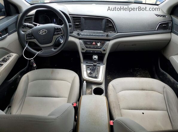 5NPD84LF6JH267715 2018 HYUNDAI ELANTRA Синий 