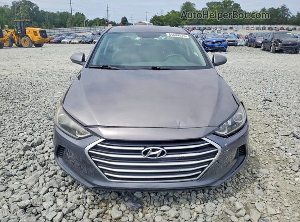 5NPD84LF6JH269318 2018 HYUNDAI ELANTRA Gray Widok z przodu