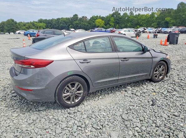 5NPD84LF6JH269318 2018 HYUNDAI ELANTRA Gray Tył prawy
