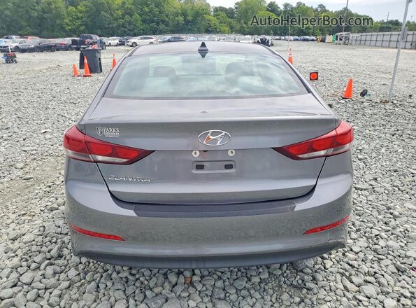 5NPD84LF6JH269318 2018 HYUNDAI ELANTRA Gray Widok z tyłu