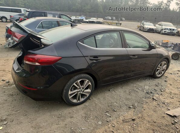 5NPD84LF6JH272221 2018 HYUNDAI ELANTRA Black Հետևի աջ