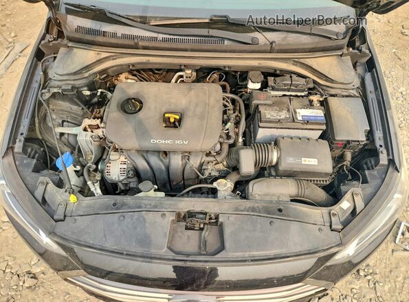 5NPD84LF6JH272221 2018 HYUNDAI ELANTRA Black Սալոնի հետևի տեսք