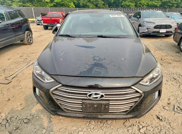 5NPD84LF6JH272221 2018 HYUNDAI ELANTRA Black Դիմացի տեսք