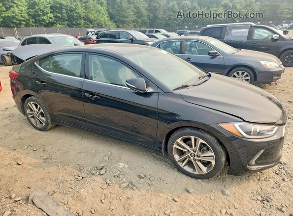 5NPD84LF6JH272221 2018 HYUNDAI ELANTRA Black Առջևի աջ