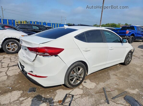 5NPD84LF6JH298477 2018 HYUNDAI ELANTRA White უკანა მარჯვენა