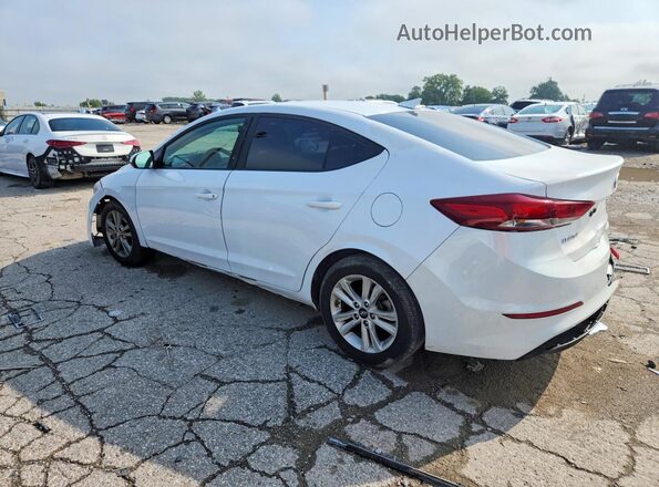 5NPD84LF6JH298477 2018 HYUNDAI ELANTRA White უკანა მარცხენა