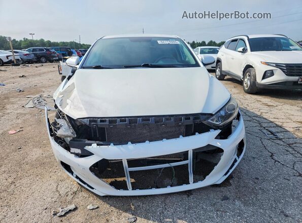 5NPD84LF6JH298477 2018 HYUNDAI ELANTRA White წინა ხედი