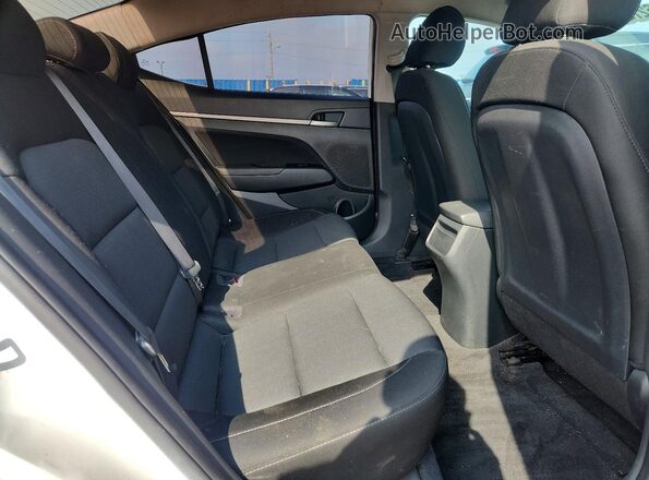 5NPD84LF6JH298477 2018 HYUNDAI ELANTRA White უკანა სავარძლების ხედი