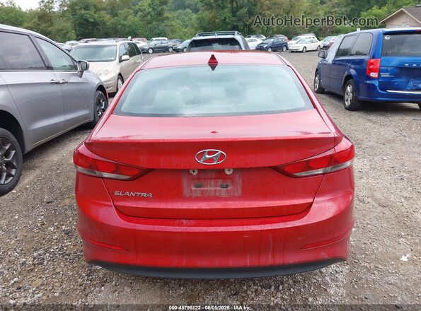 5NPD84LF6JH313902 2018 HYUNDAI ELANTRA Red 