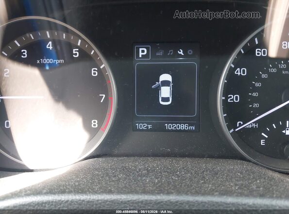 5NPD84LF6JH322650 2018 HYUNDAI ELANTRA Blue უკანა სავარძლების ხედი
