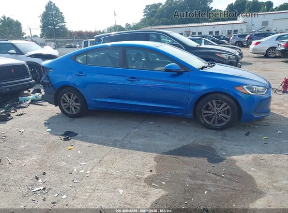 5NPD84LF6JH322650 2018 HYUNDAI ELANTRA Blue სალონის 360-გრადუსიანი ხედი