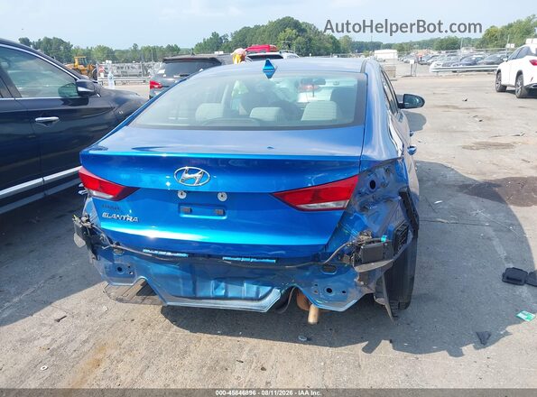 5NPD84LF6JH322650 2018 HYUNDAI ELANTRA Blue 
