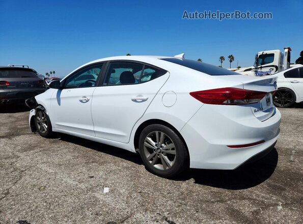 5NPD84LF6JH343871 2018 HYUNDAI ELANTRA White Հետևի ձախ