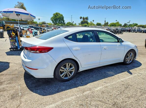 5NPD84LF6JH343871 2018 HYUNDAI ELANTRA White Դիմացի տեսք