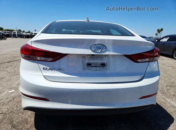 5NPD84LF6JH343871 2018 HYUNDAI ELANTRA White Սալոնի հետևի տեսք