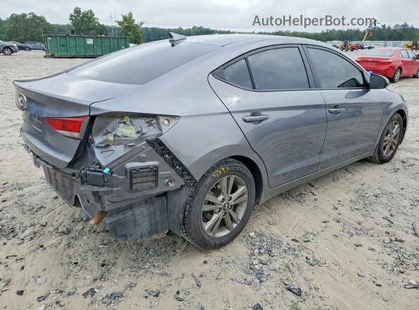 5NPD84LF6JH344745 2018 HYUNDAI ELANTRA Gray Rear right